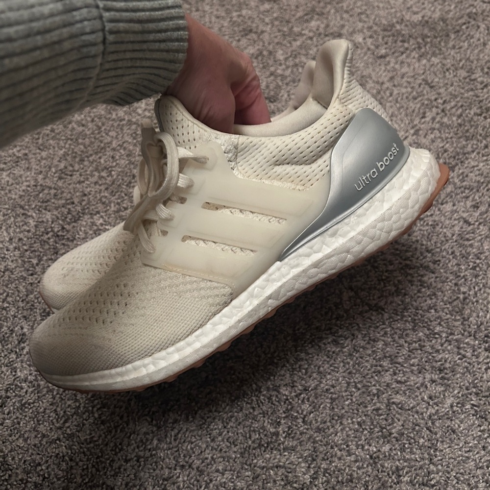 Adidas Cream Running Shoes
